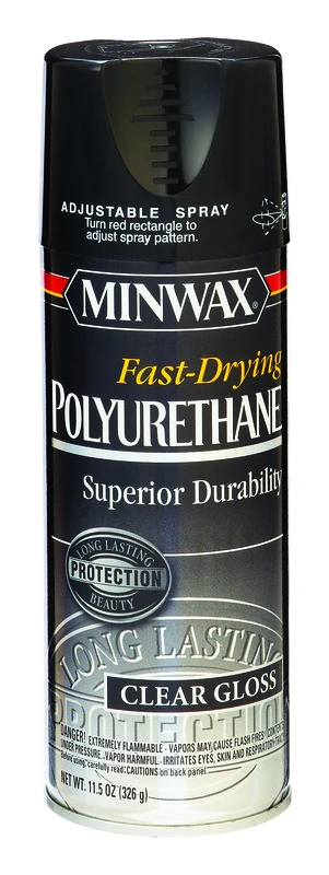 Aerosol Gloss Polyurethane Finish, 11.5 oz.