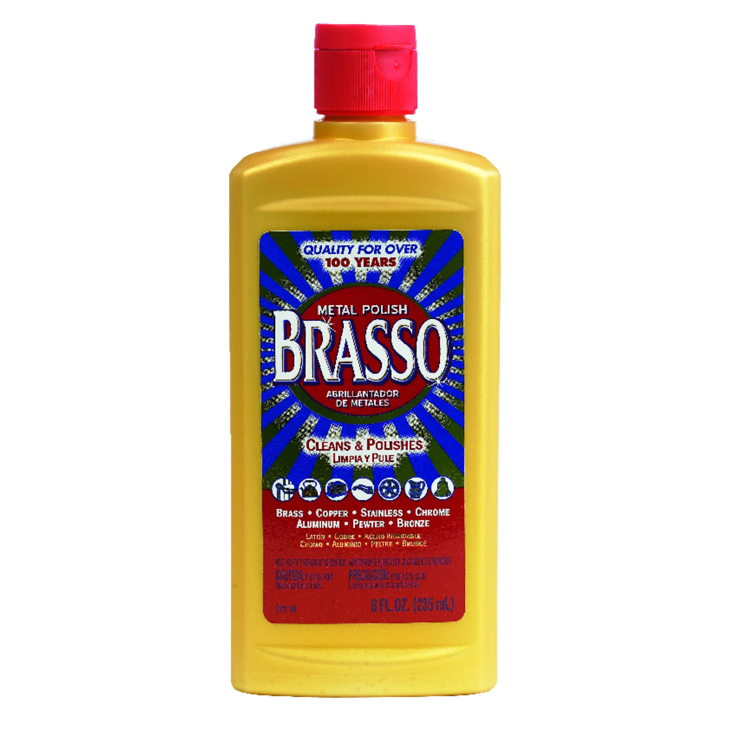 Metal Polish,8 oz.