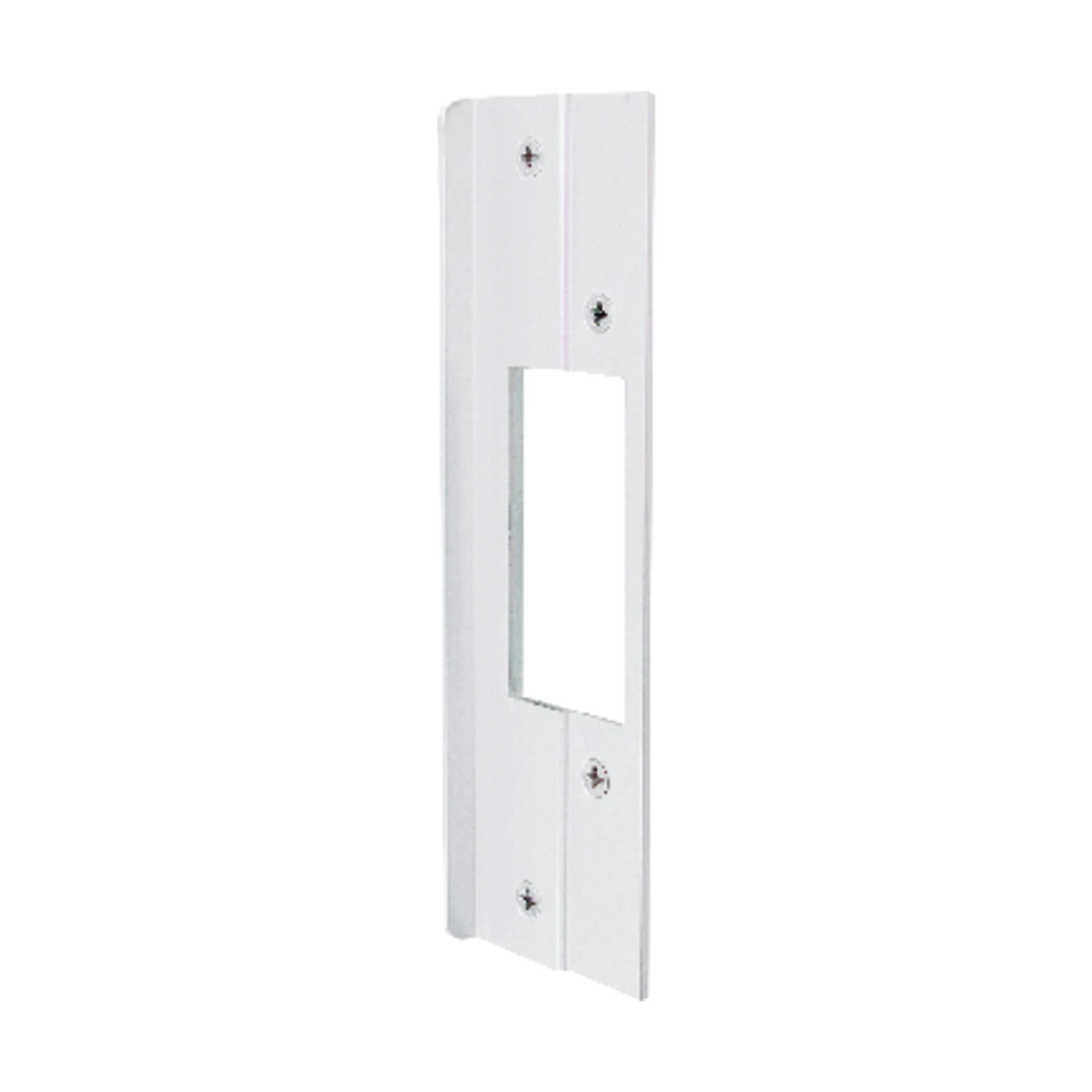 Latchbolt Guard, Swinging Door, Satin Aluminum