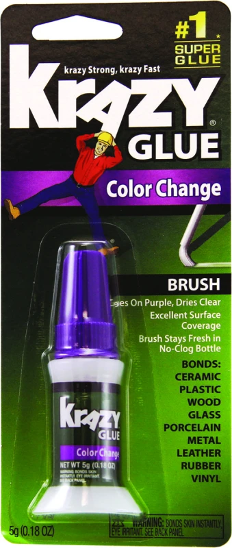 Color Change Forumla, Purple to Clear, Brush on, 5-g.