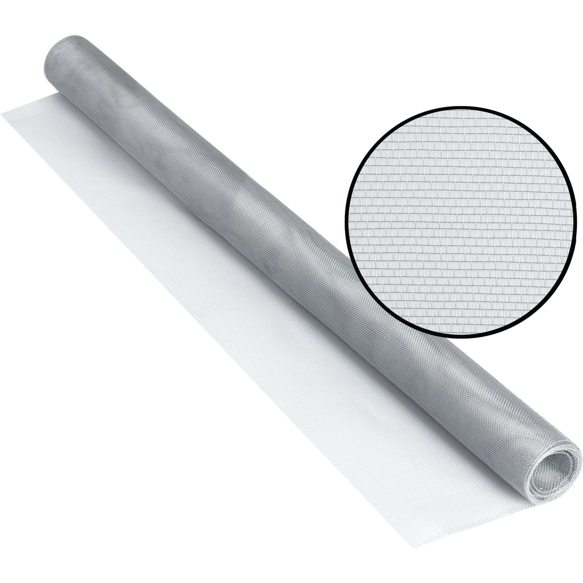 Bright Aluminum Insect Screening, 48 In.x 7 Ft.