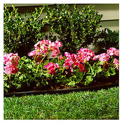Lawn Edging, Black, 60 Ft.