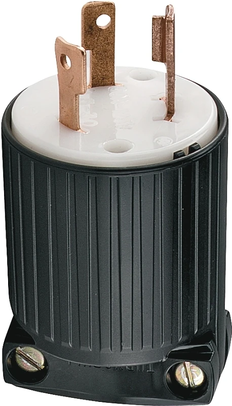 L530p Twist Lock Plug, 30 Amp, 125 Volt, Nema L5-30