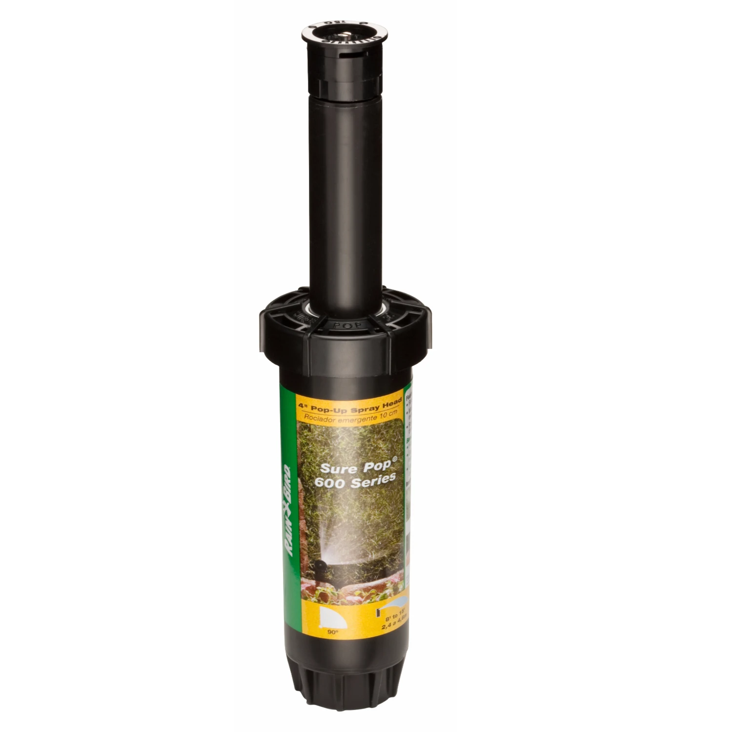 Sure Pop 600 Series Pop-Up Sprinkler Head, 4-In., Quarter Pattern