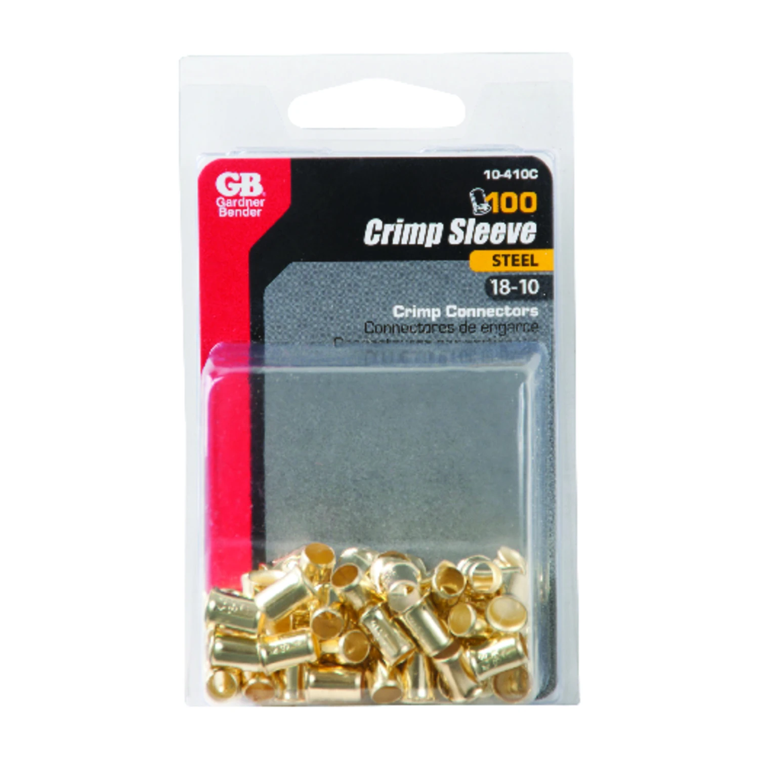 Crimp Sleeve Connector, 100-Pk.