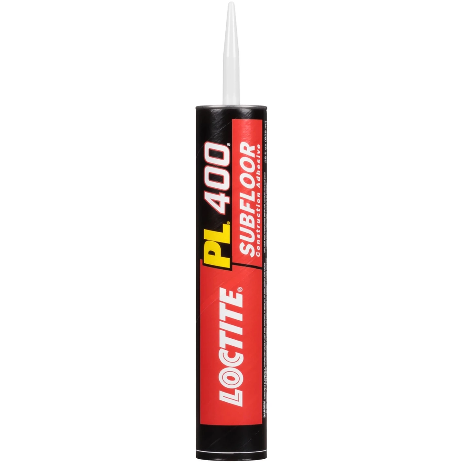 PL 400 Subfloor Adhesive, Heavy-Duty, 28 oz. Cartridge