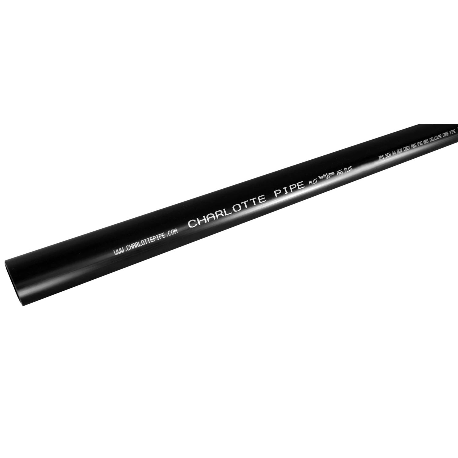 Schedule 40 ABS DWV Foam Core Pipe, 2 In. x 10 Ft