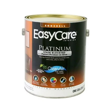 Platinum Interior Paint & Primer + Stain Blocker, Neutral Base Eggshell Latex, 1 Gallon