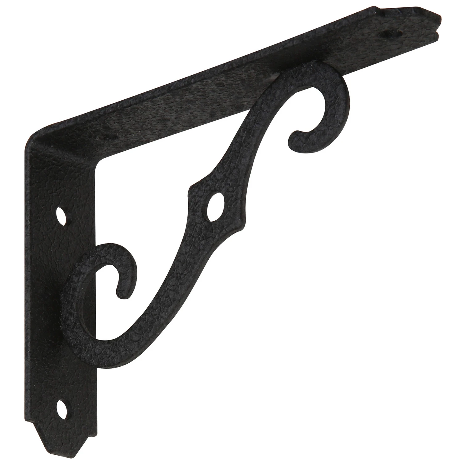 5 x 3-1/2 In. Antique Black Shelf Bracket