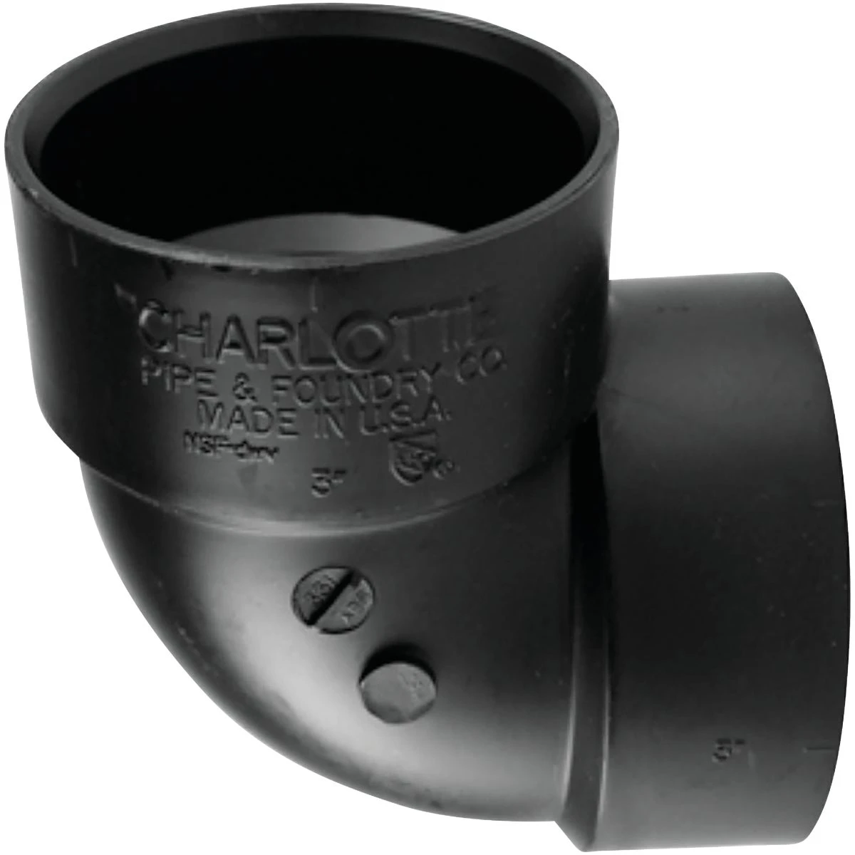 ABS/DWV Vent Pipe Ell, 90 Degree, 1-1/2 In.