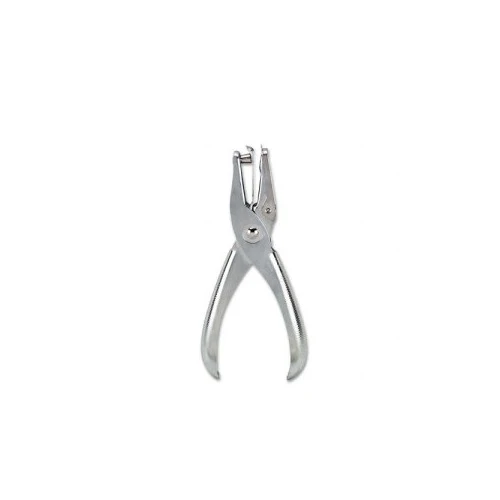 Handheld Light-duty One-hole Punch, 1/4 Inch Round, 1 Inch Reach