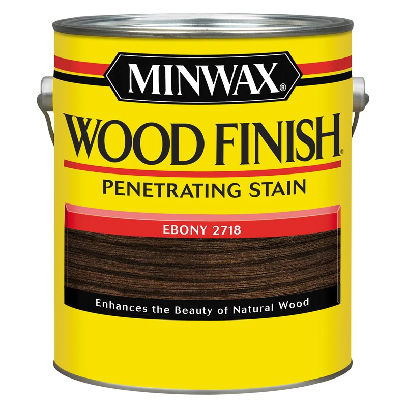 Wood Finish, Ebony, 1-Gallon