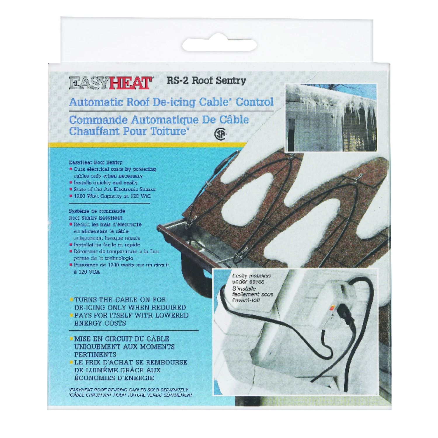 Automatic Roof De-Icer Control