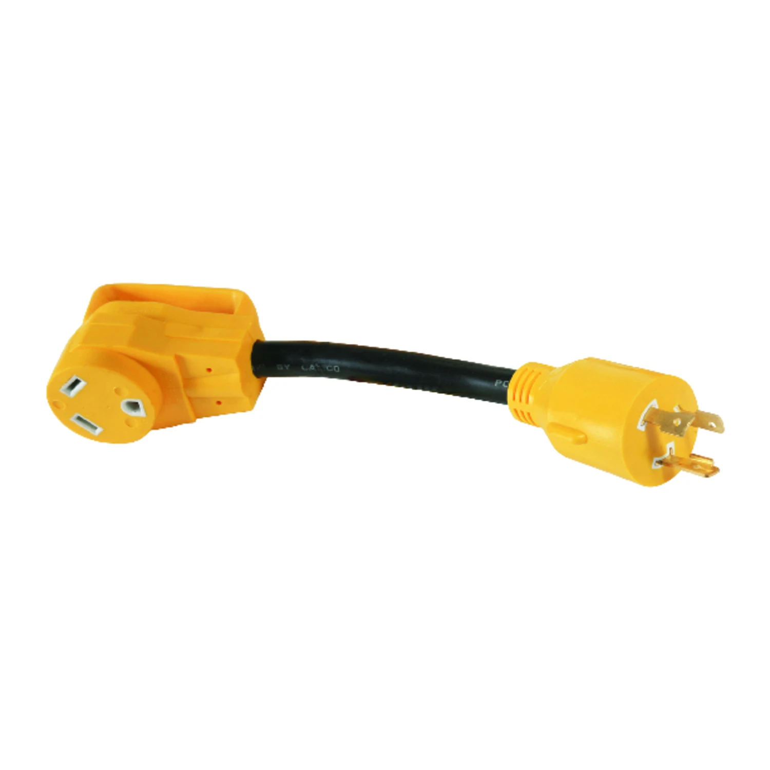 Power Grip RV Generator Adapter, 3-Prong, 12 In., 30-Amp