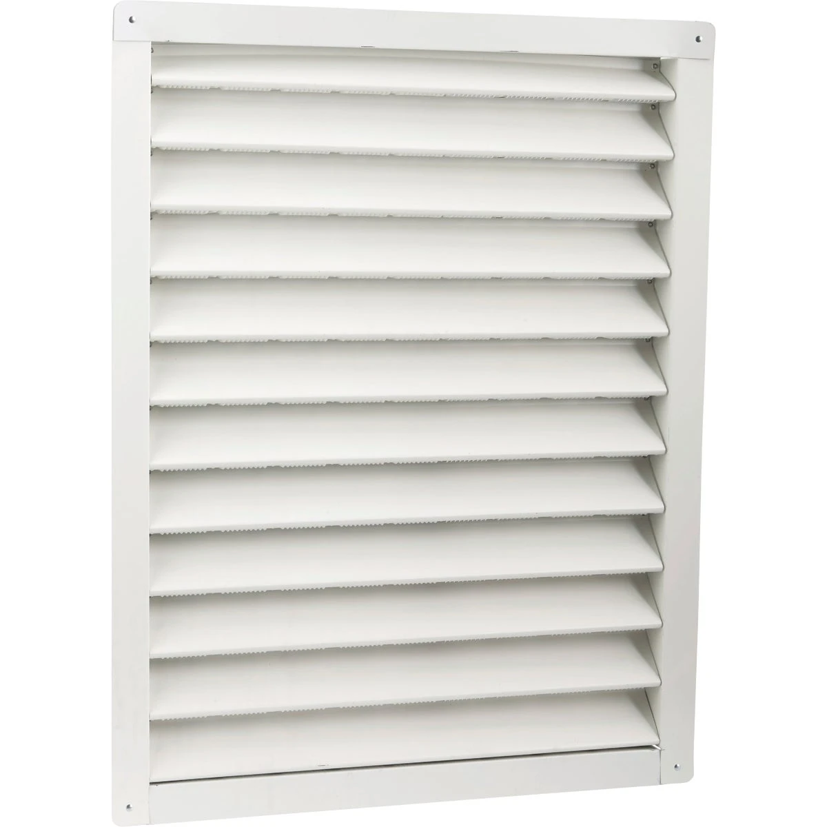 Aluminum Gable Louver Vent, White, 18 x 24 In.