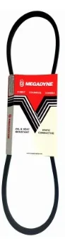 Rubber Industrial V-Belt, 1/2 x 56 In.