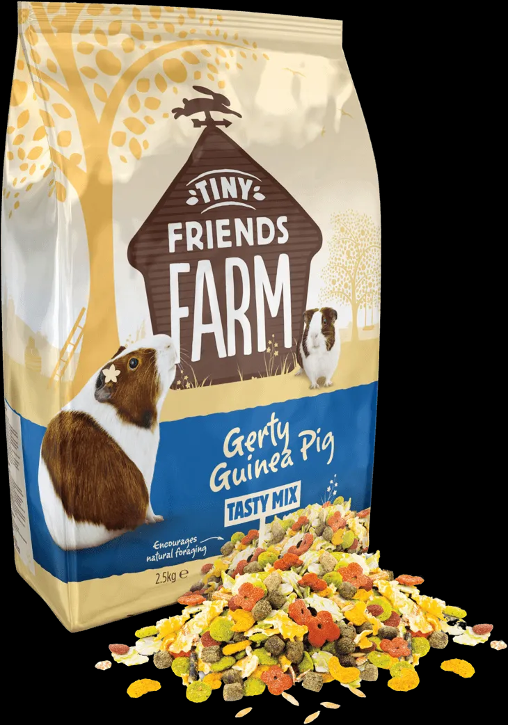 Gerty Guinea Pig Tasty Food Mix, 10 Lb. Bucket
