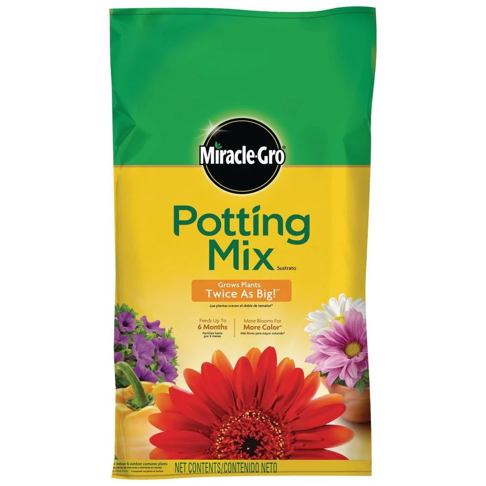 Potting Mix, For Container Plants, 25 qt.