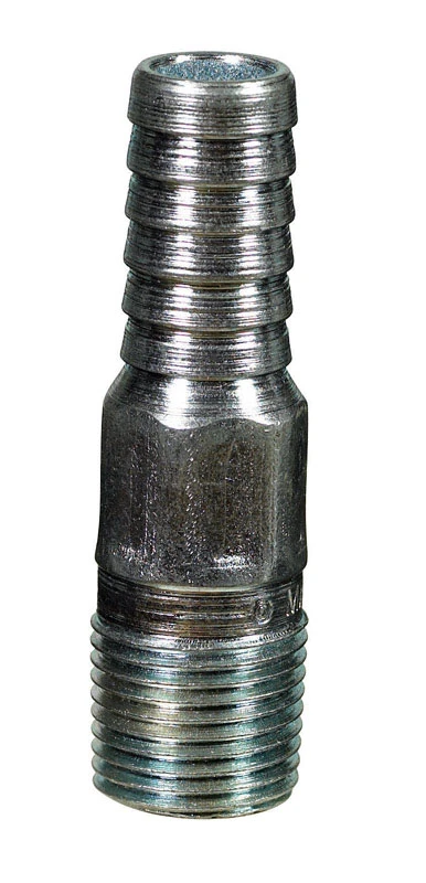Steel Insert Pipe Adapter, 1/2 In. MPT