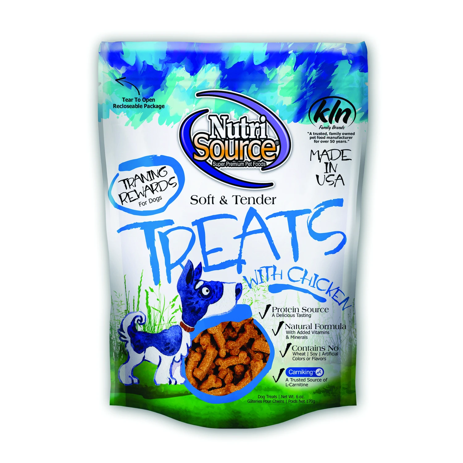 Dog Treats, Soft & Tender Chicken, 6 oz.
