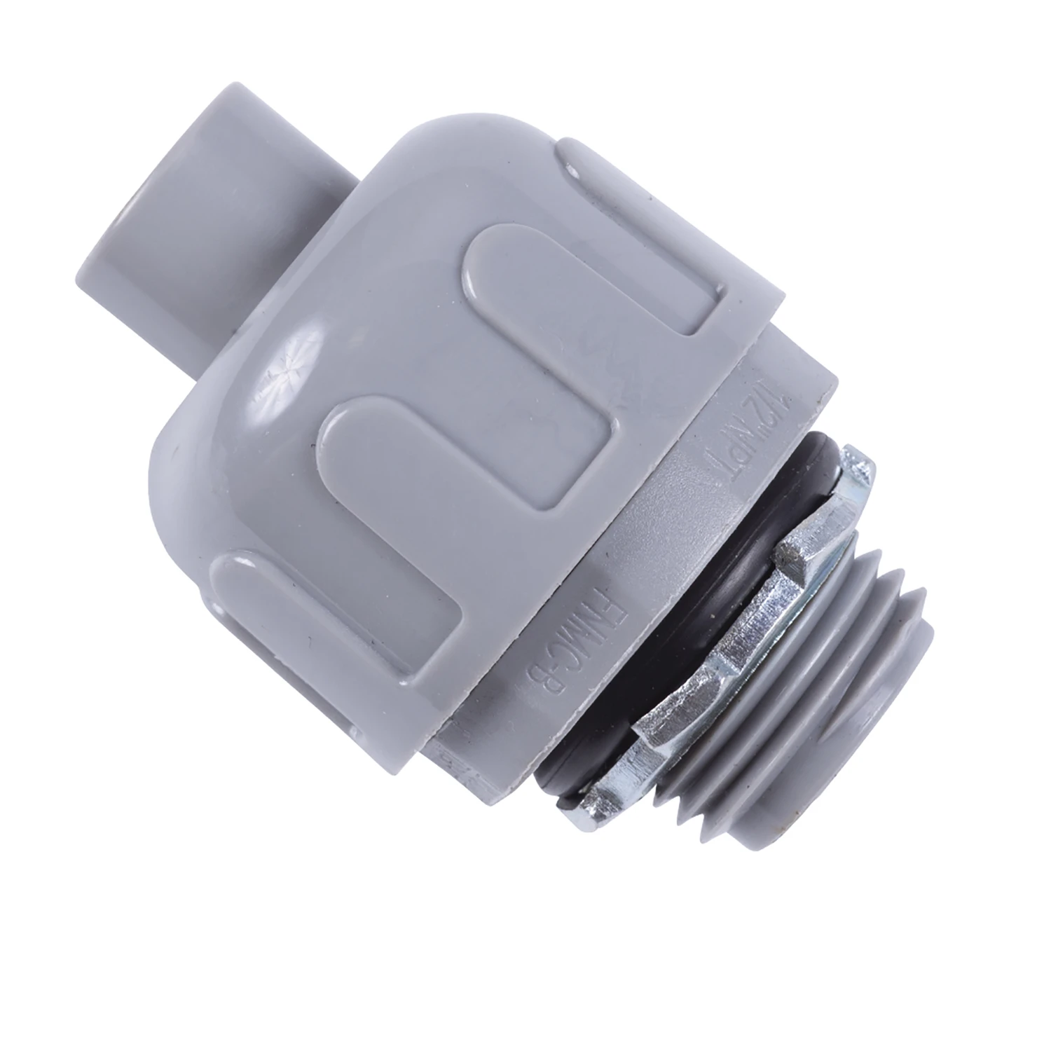 Liquid Tight NM Straight PVC Connector, 0.5-In.