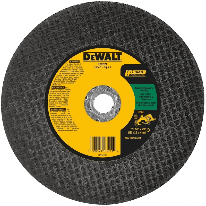 Masonry Abrasive Blade, 7 In.