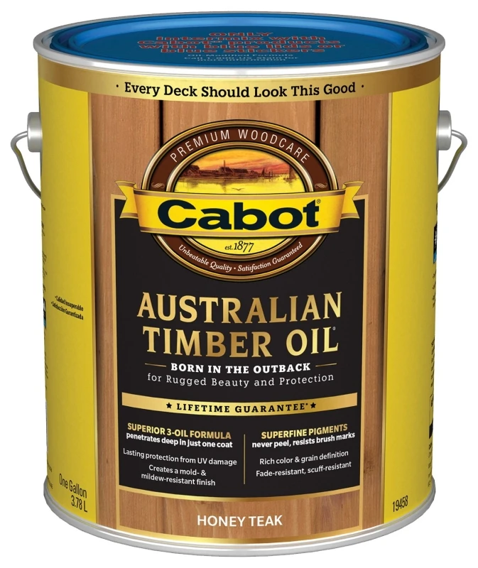 Australian Timber Oil Wood Finish, Honey Teak, 1-Gallon