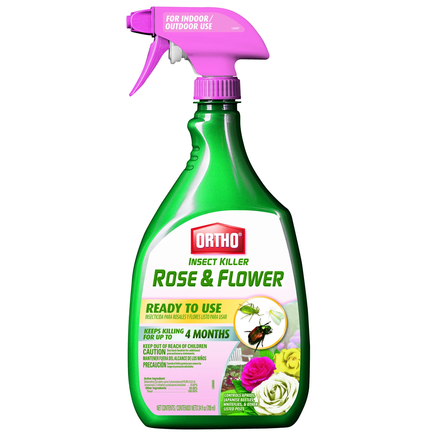 Rose & Flower Insect Killer, 24 oz. Ready-to-Use