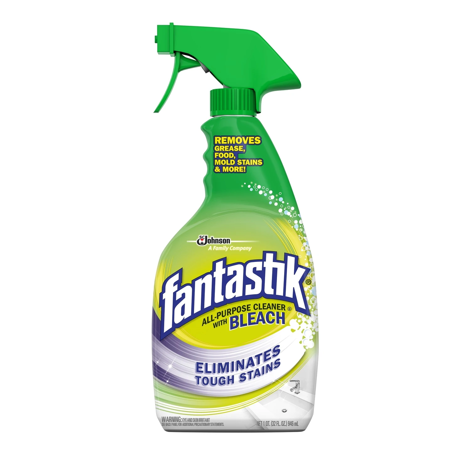 All-Purpose Cleaner With Bleach, 32 oz.