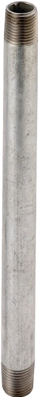 1/4 Inch X 3-1/2 Inch Galvanized Standard Pipe Nipple - Model 1/4x31x2g