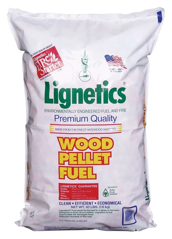 Premium Wood Pellet Fuel, 40 Lbs.