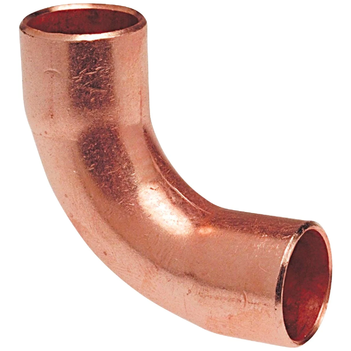 Copper Pipe Elbow, 90 Degrees, Long Turn, 3/4 In. CxC