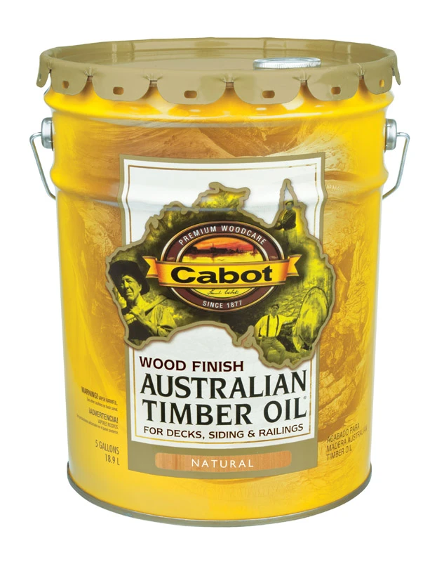 Australian Timber Oil Wood Stain Finish, 5-Gallon