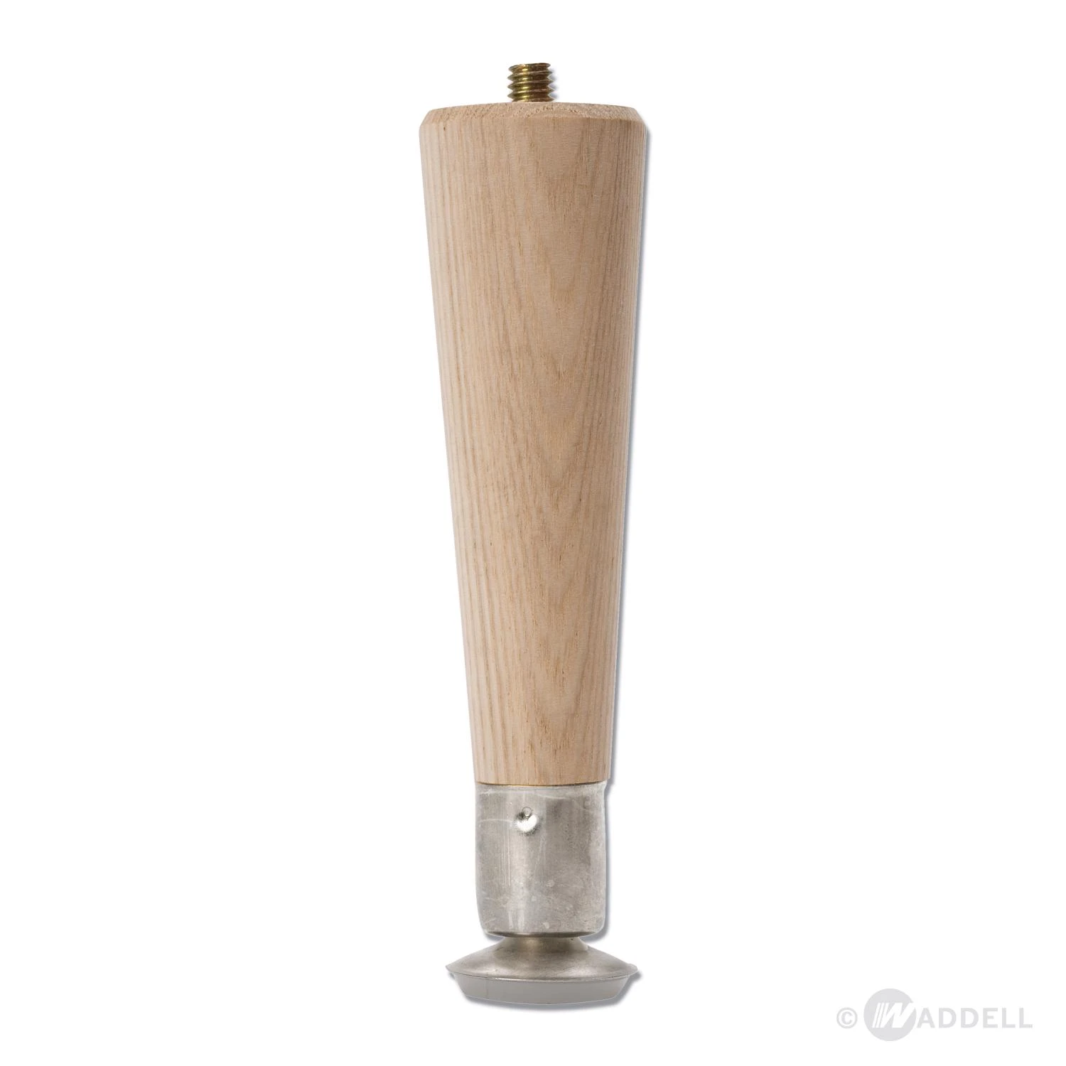Round Taper Table Leg, 6 In.
