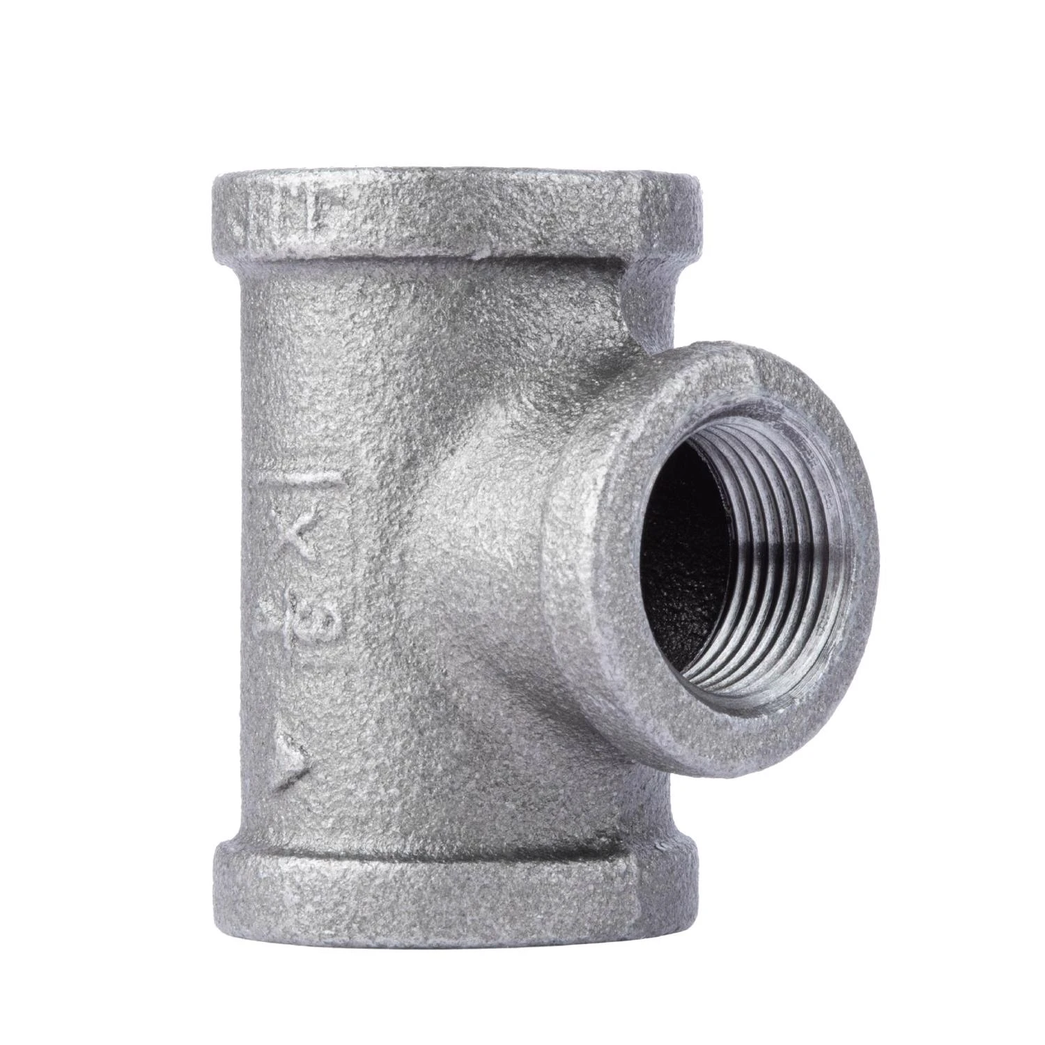 1 x 1 x 3/4 In. Black Pipe Reducing Tee