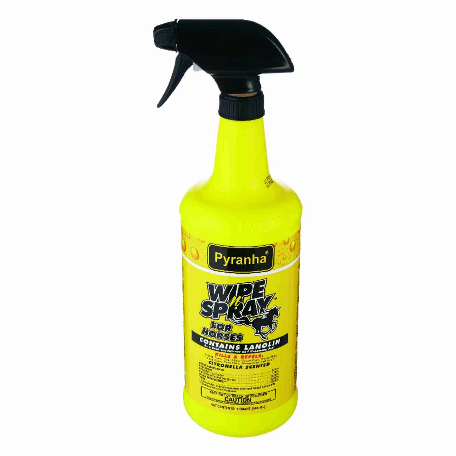 Horse Wipe 'N Spray Fly Repellent, 1-Qt.