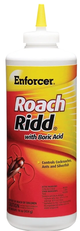 Roach Ridd with Boric Acid, 16-oz.