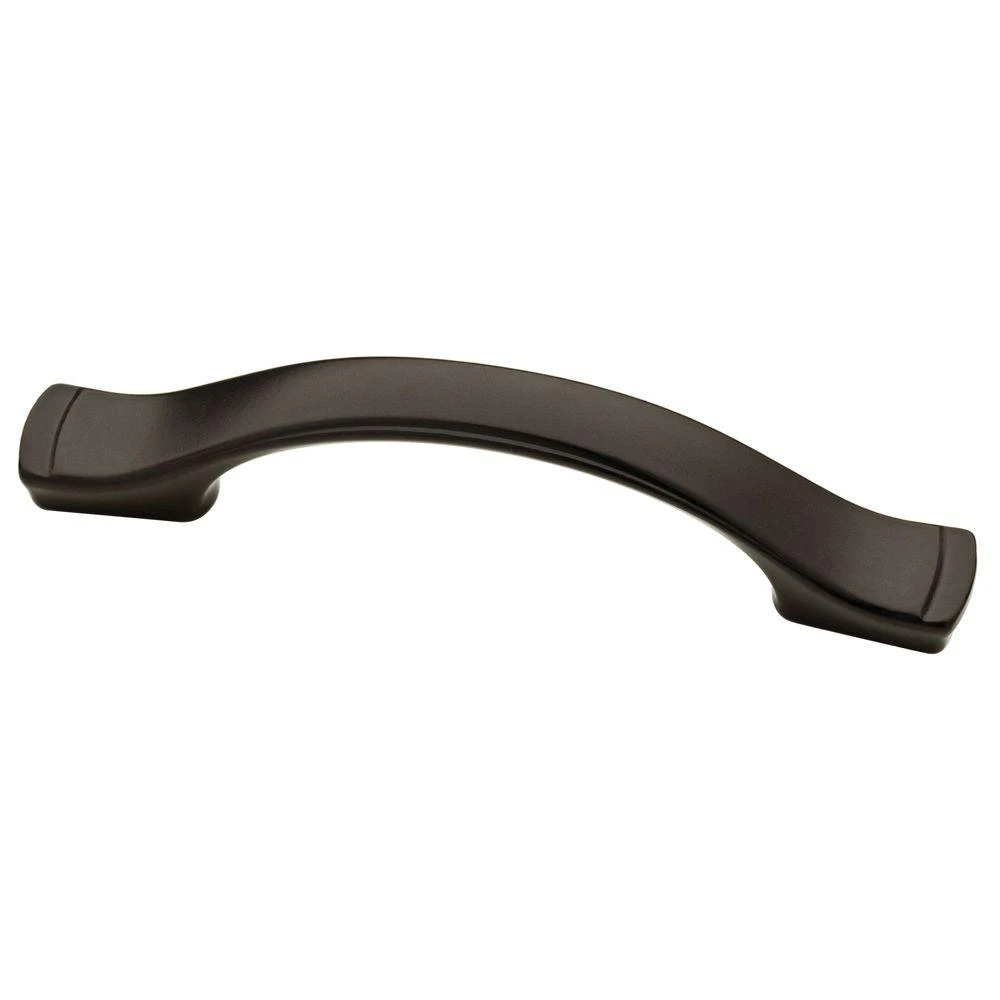 Vuelo Dual-Mount Cabinet Pull, Flat Black, 3-In. (96mm)