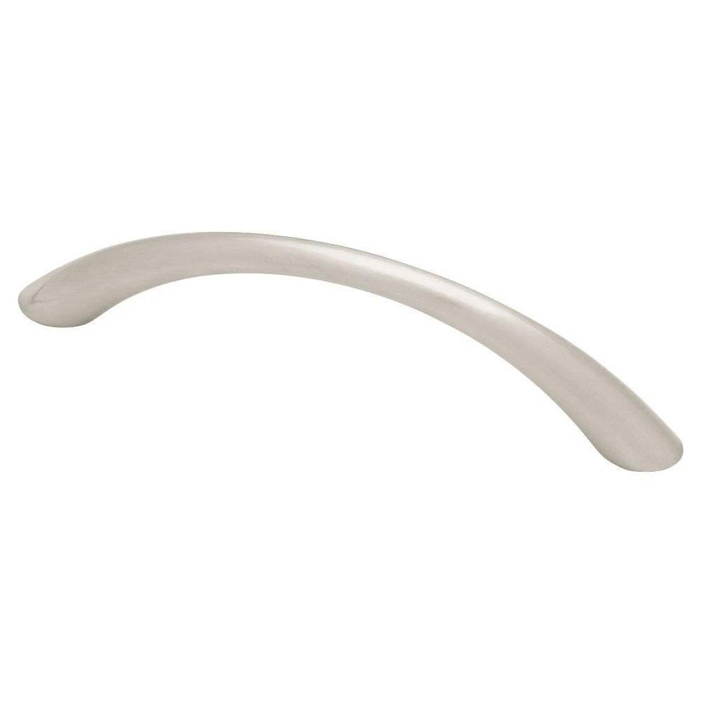 Taper Bow Cabinet Pull, Satin Nickel, 96mm