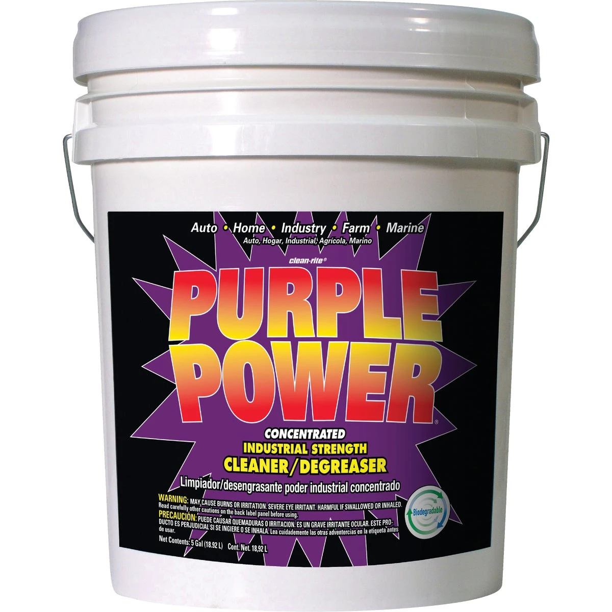 Cleaner & Degreaser, 5-Gals.