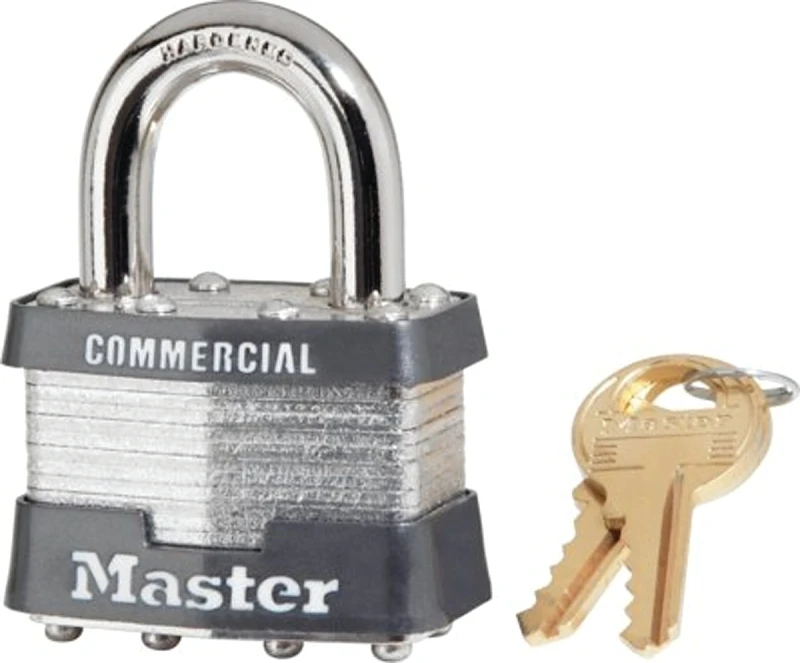 2-In. Laminated Keyed Padlock