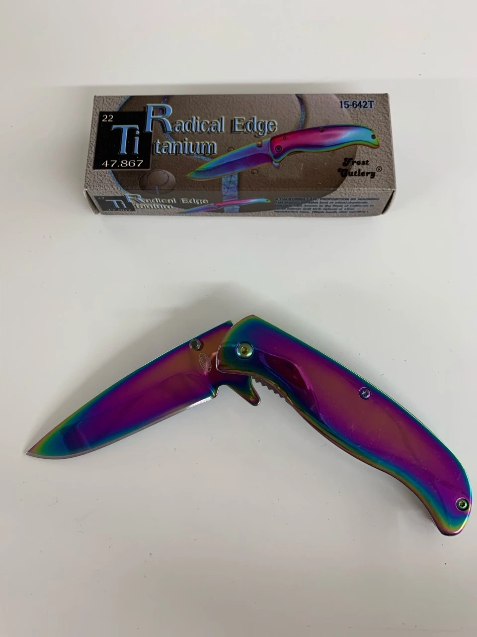 Radical Edge Titanium Knife, 3.5-In. Blade