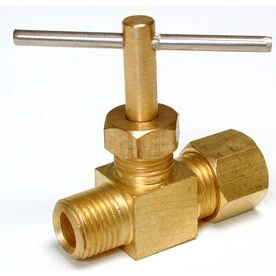 Evaporative Cooler Straight Needle Valve, 1/4 x 1/8-In.