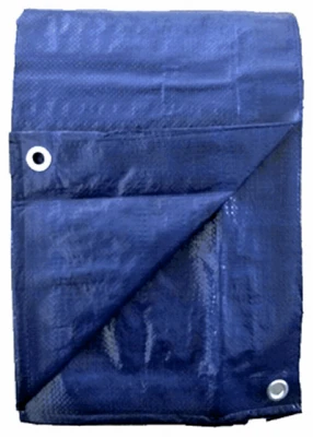 Storage Tarp Cover, Blue Polyethylene, 20 x 30-Ft.