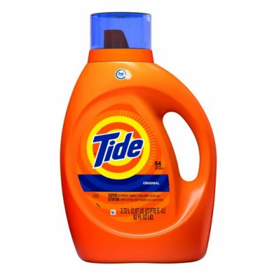 Laundry Detergent, HE, Regular Scent, 64 Loads, 84 oz. Liquid