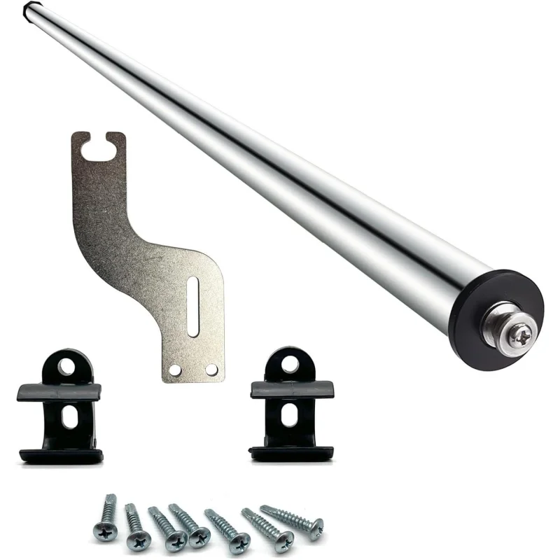 Adjustable Speed Self Closing Tension Pneumatic Sliding Patio Door Closer with Hold Open Design 90cm