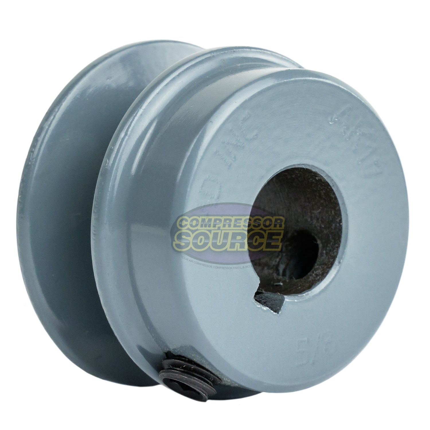 1.75" Single Groove A Section 4L Sheave with 5/8" (0.625") Keyed Bore - AK17-5/8