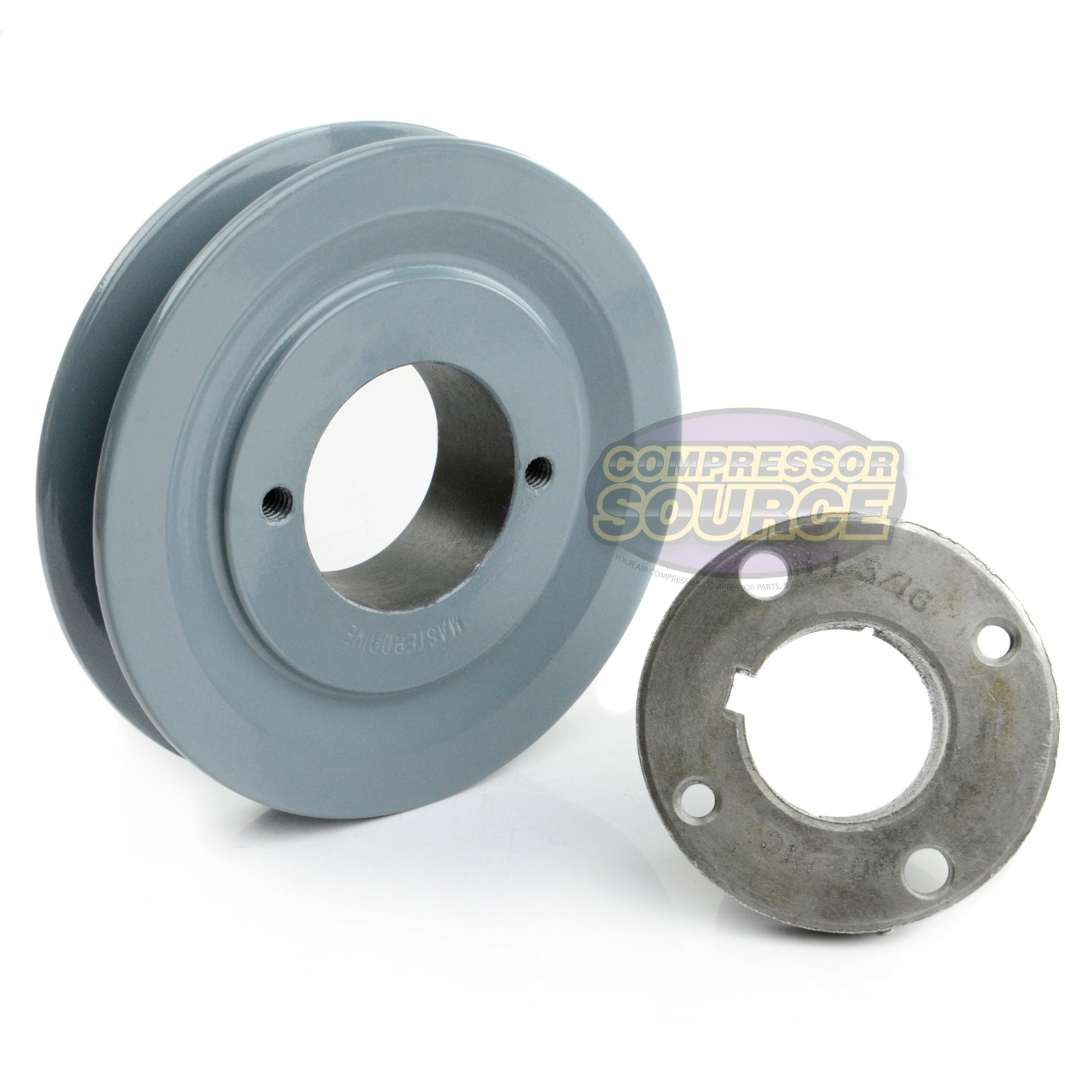 4.5" Single Groove A Section 4L Sheave with 1-3/16" (1.1875") H-Style Split Taper Bushing - AK46H