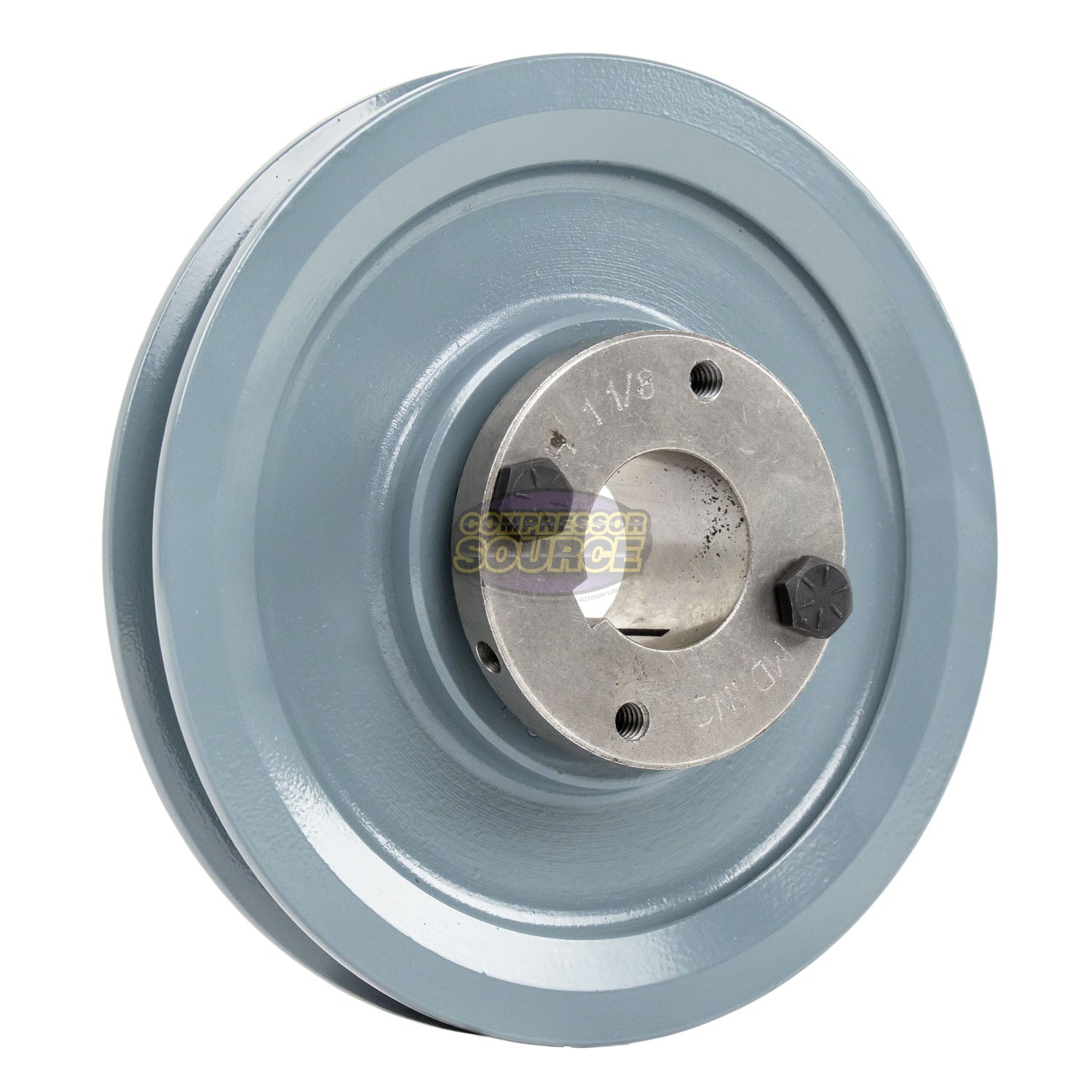 4.75" Single Groove Pulley fits B Section V-Belt 5L with 1-1/8" Sheave Bushing BK50H