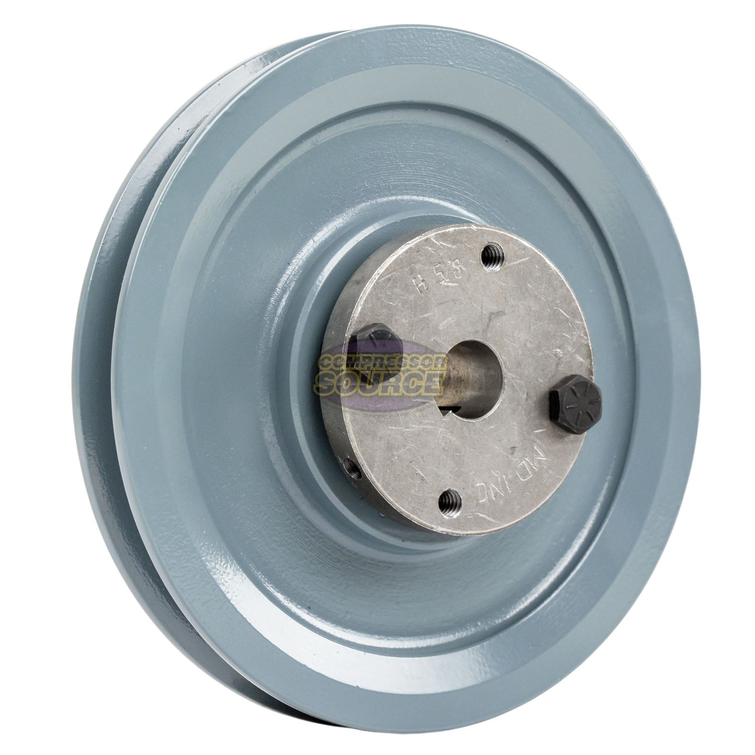 5" Single Groove Pulley fits B Section V-Belt 5L with 5/8" Sheave Bushing BK52H